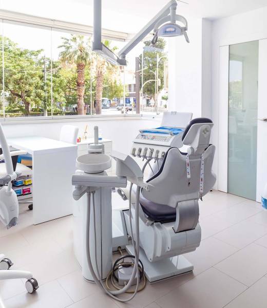 Imagen de la sala de implantología